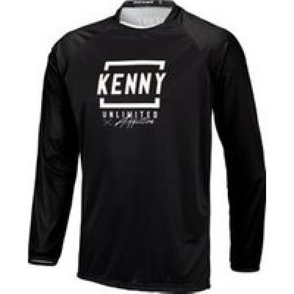 kenny defiant long sleeve jersey zwart
