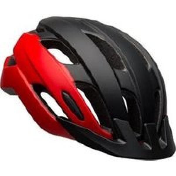 bell trace red black matte mtb helm