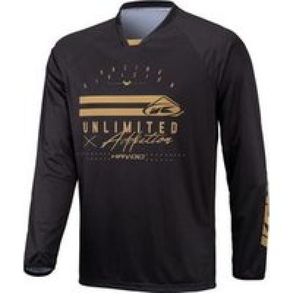 kenny havoc black gold long sleeve jersey