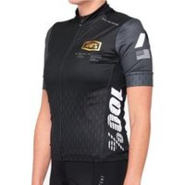 dames 100 exceeda jersey zwart