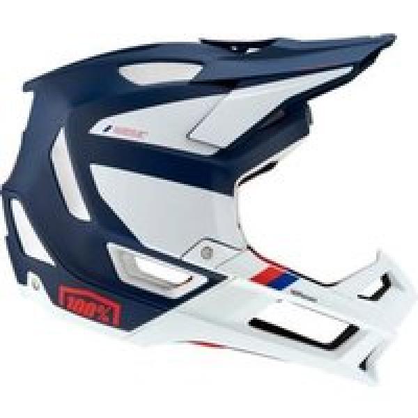 100 trajecta fidlock intrepid volgelaatshelm wit blauw