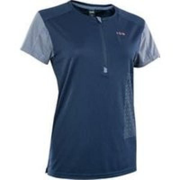 ion women s half zip traze indigo short sleeve jersey