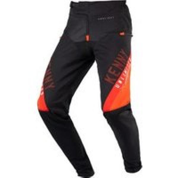 kenny prolight kid broek zwart oranje