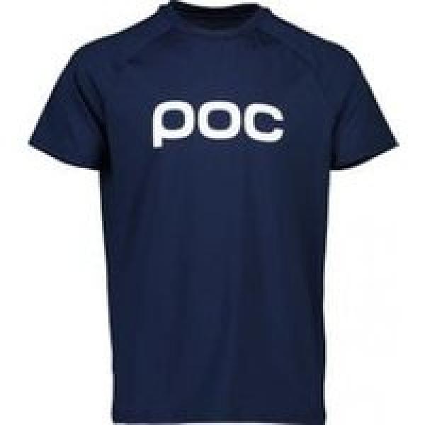 poc reform enduro short sleeved jersey blue