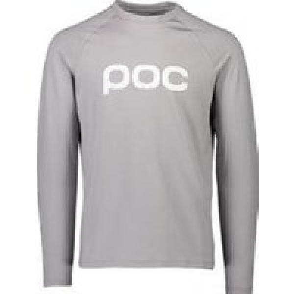 poc reform enduro long sleeve jersey grey