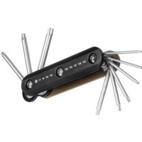 topeak torx combo multi tool zwart goud 9 functies