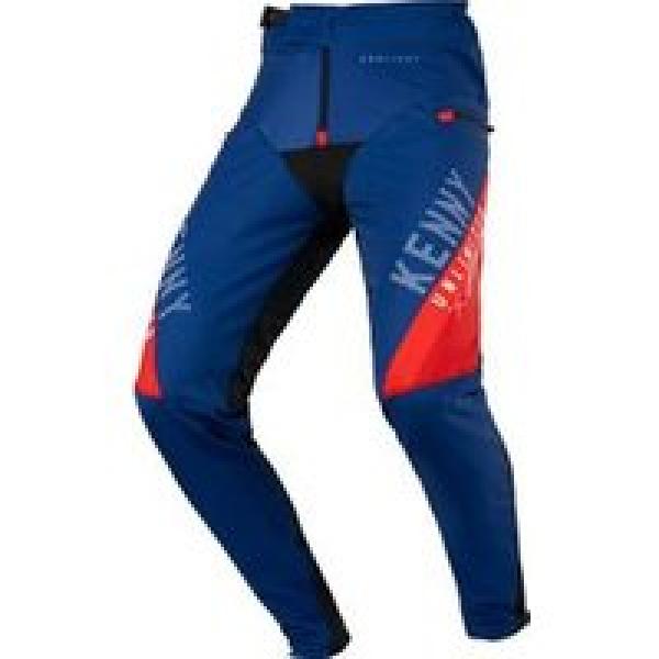 kenny prolight kid broek navy blauw rood