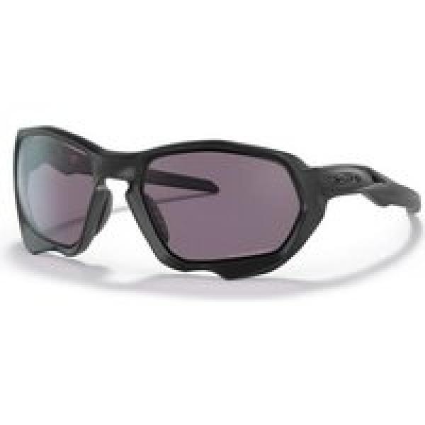 oakley plazma mat zwart prizm grijs ref oo9019 0159