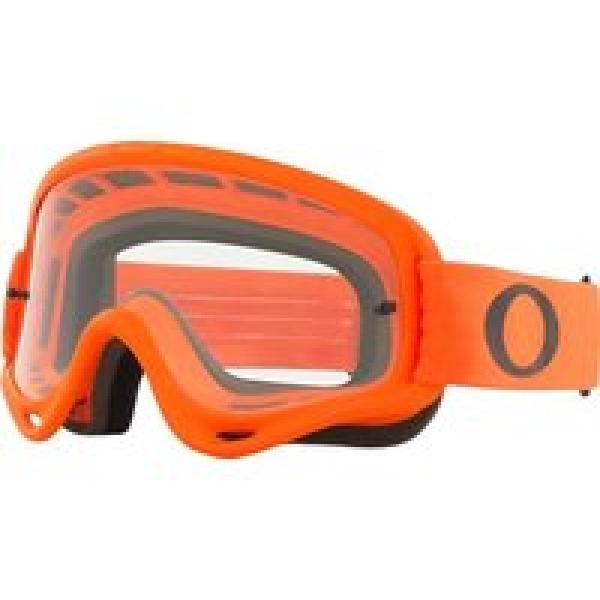 oakley o frame mx moto goggle clear orange ref oo7029 66