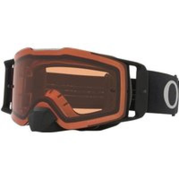 oakley front line mx tuff blocks goggle black gunmetal prizm mx bronze ref oo7087 61