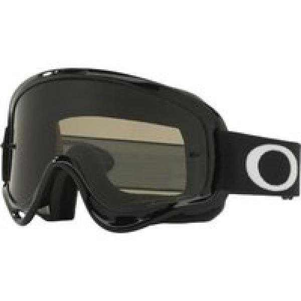 oakley kids o frame xs mx jet goggle black black grey clear ref oo7030 21