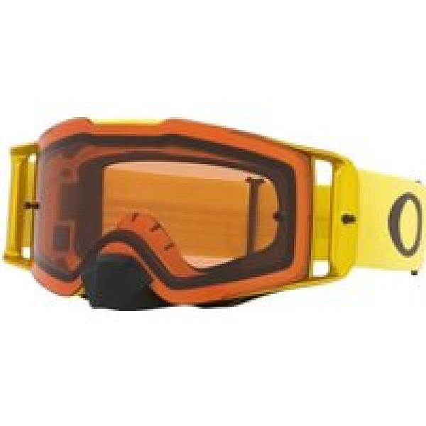 oakley front line mx motorcycle goggle yellow prizm mx bronze ref oo7087 66