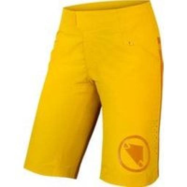 women s endura singletrack saffron standard fit shorts