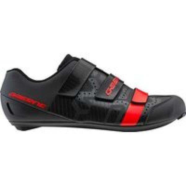 gaerne g record road shoes zwart rood mat