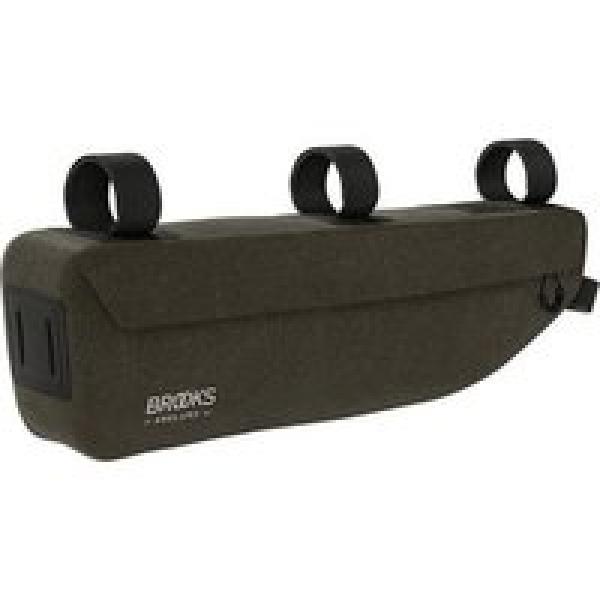 brooks scape 3l khaki mud frame bag