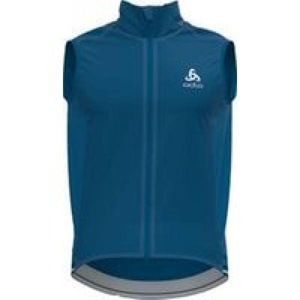 odlo zeroweight dual dry water resistant jacket blue