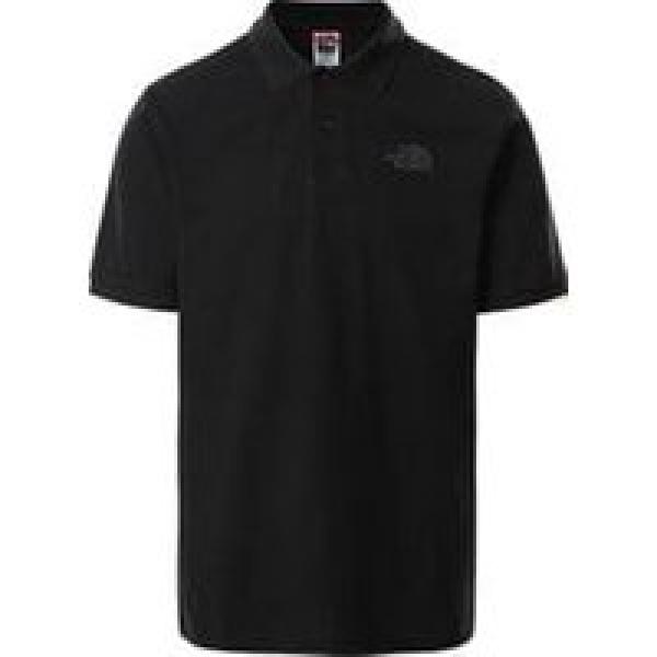 the north face polo piquet polo black