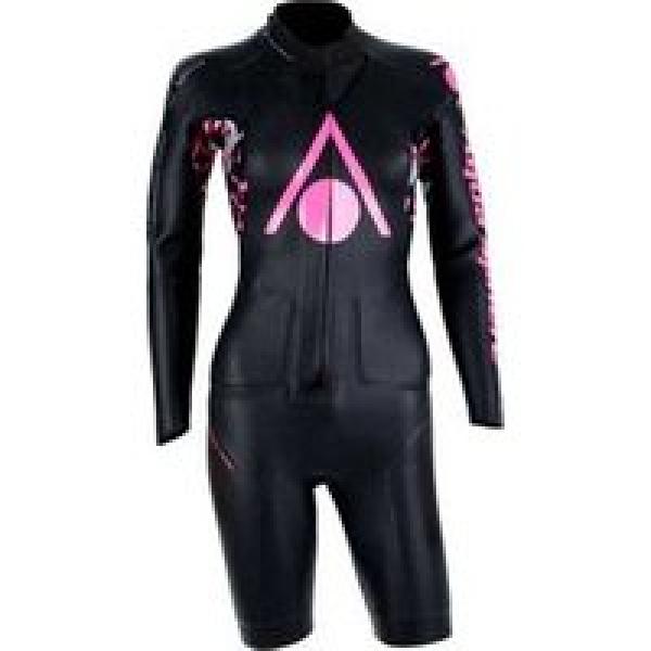 aquasphere limitless suit v2 womens neoprene suit black pink