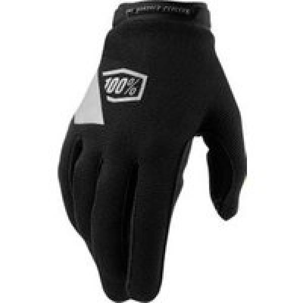 women s 100 ridecamp black long gloves