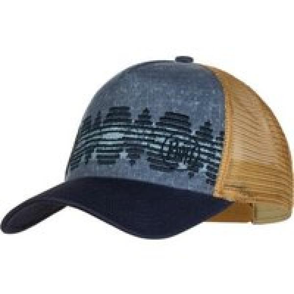 casquette buff trucker cap tzom steen blauw