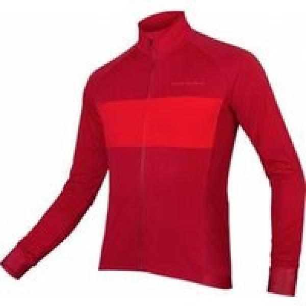 endura fs260 pro jetstream long sleeve jersey rood