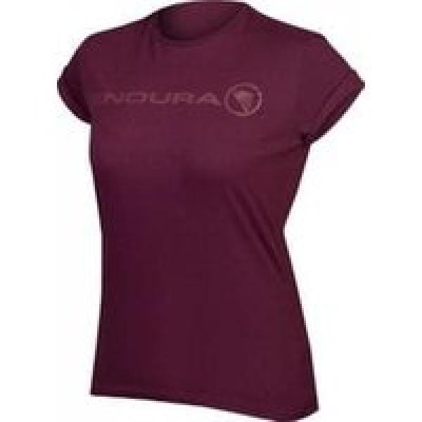 endura one clan blackberry purple short sleeve t shirt