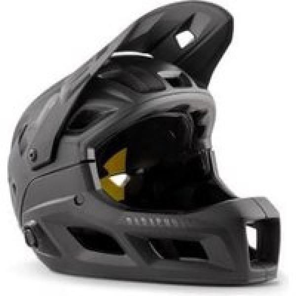 met parachute mcr mips removable chinstrap helmet mat zwart 2022