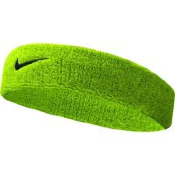 nike swoosh hoofdband geel unisex