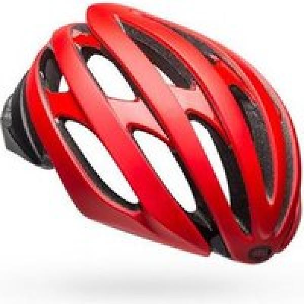 bell stratus helm rood zwart