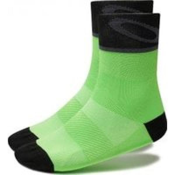 oakley laser socks green