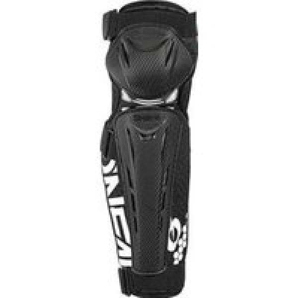 o neal trail fr carbon look knee pads zwart wit