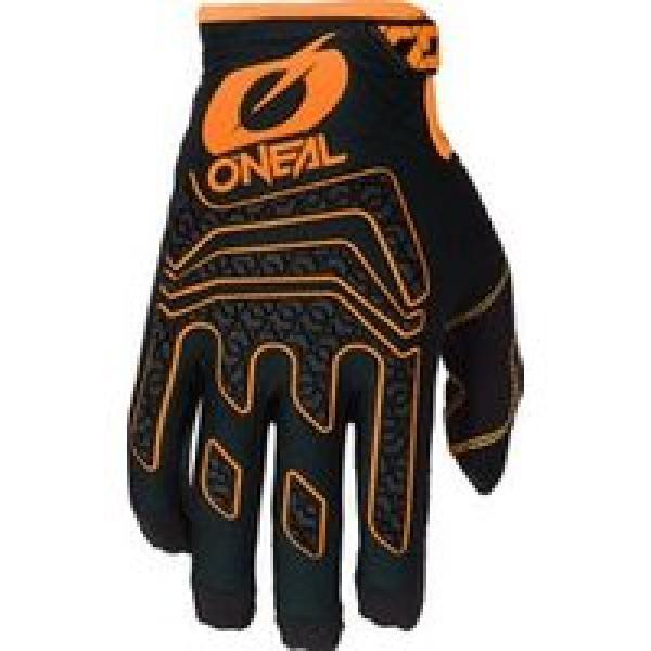 o neal sniper elite glove black orange