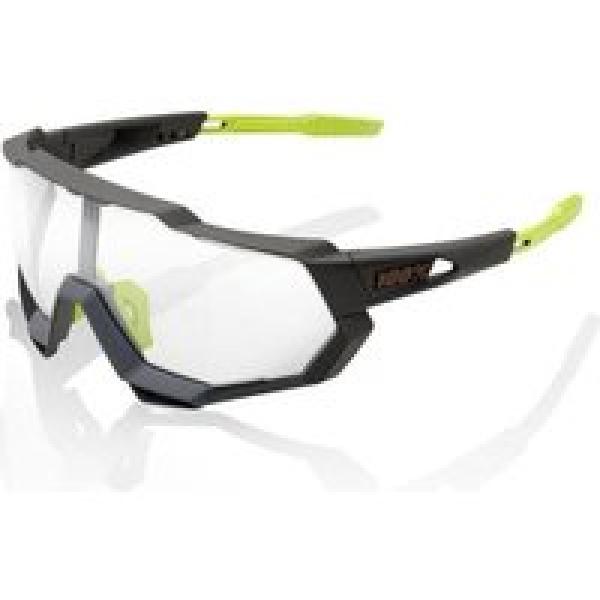 100 speedtrap soft tact cool grey photochromic clear lens