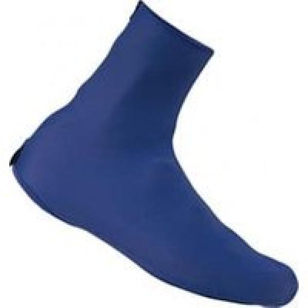 gripgrab raceaero ii lightweight lycra shoe covers blue