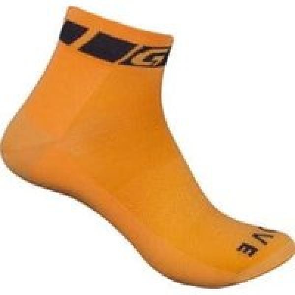 paar gripgrab classic low cut socks orange