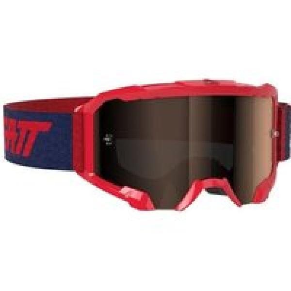 leatt velocity 4 5 iriz red goggle platinum uc 28