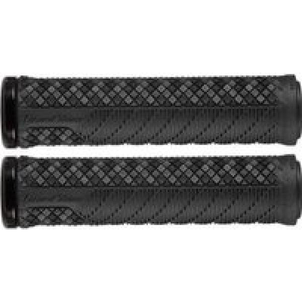 paar lizard skins charge evo lock on grips black jet