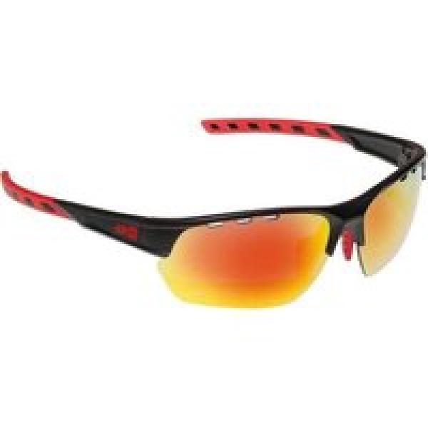 azr izoard set black matt red 1 clear lens