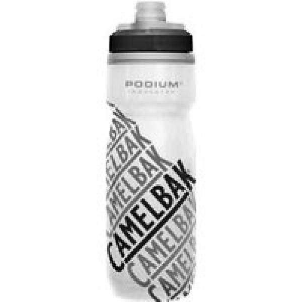 camelbak podium chill 0 6l race edition geisoleerde fles wit zwart