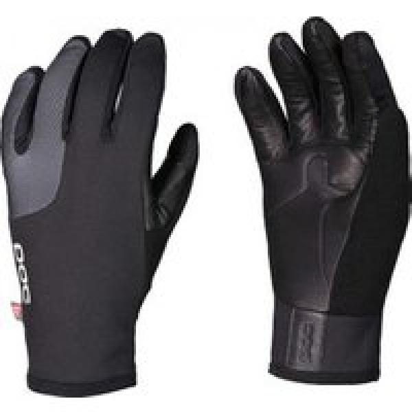 poc thermal long gloves black