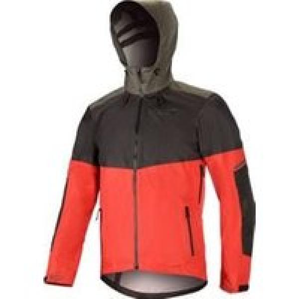 alpinestars tahoe wp jacket zwart rood