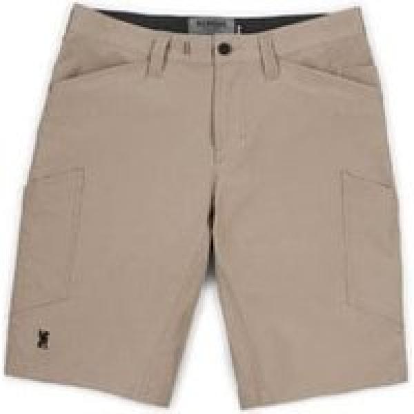 chrome powell engineered cargo shorts khaki beige