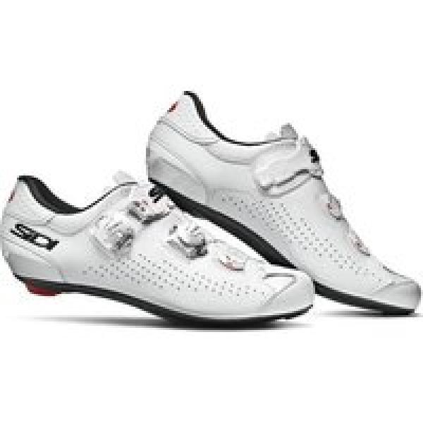 sidi genius 10 road shoes white