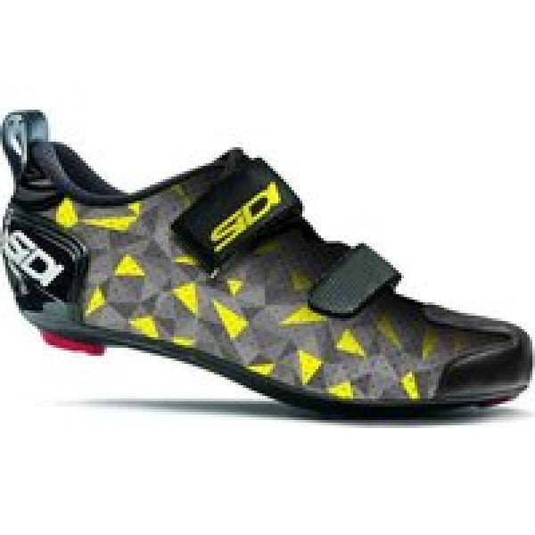 sidi t 5 air 4 grijs geel triatlon schoenen