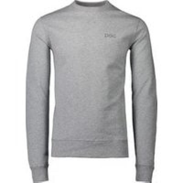 poc crew sweatshirt grey melange