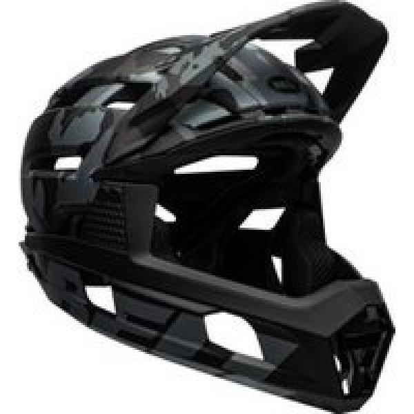 bell super air r mips removable chinstrap helm black camo 2022