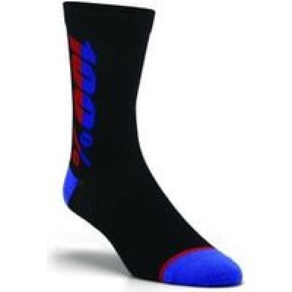 paar 100 rythym merino wool performance socks black