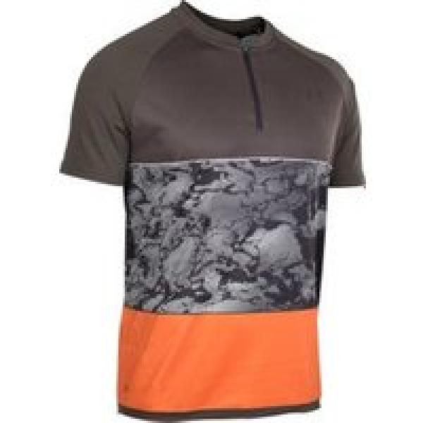 ion traze amp short sleeve jersey bruin oranje