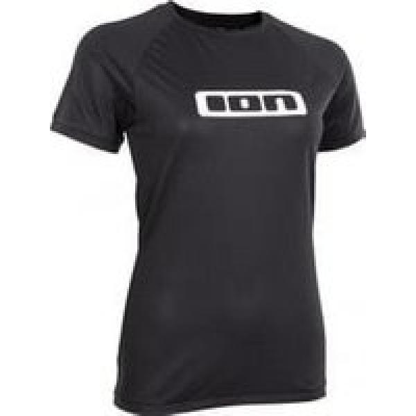 women s short sleeve jersey ion base black