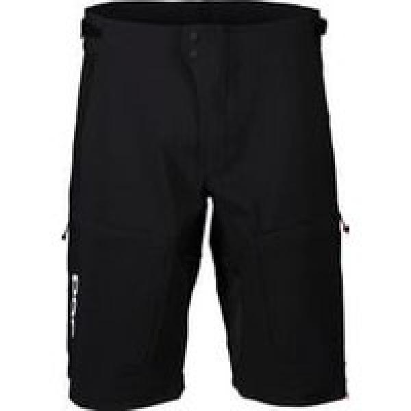 poc resistance ultra skinless mtb short uranium black